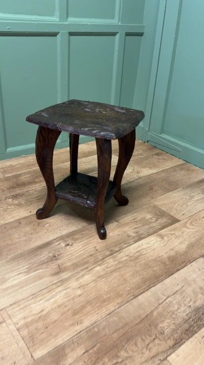 Film of Arts and Crafts Chunky Sunflower Side Table by Liberty