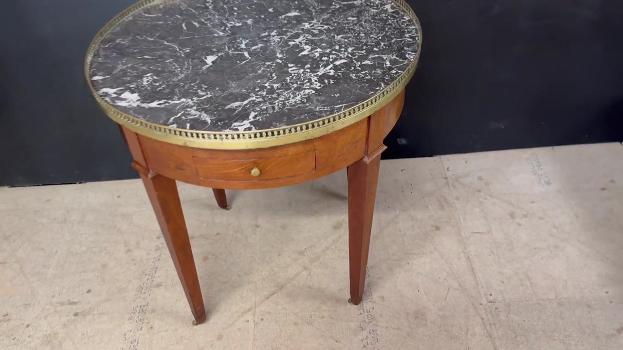 Film of French Louis XVI Lamp Table