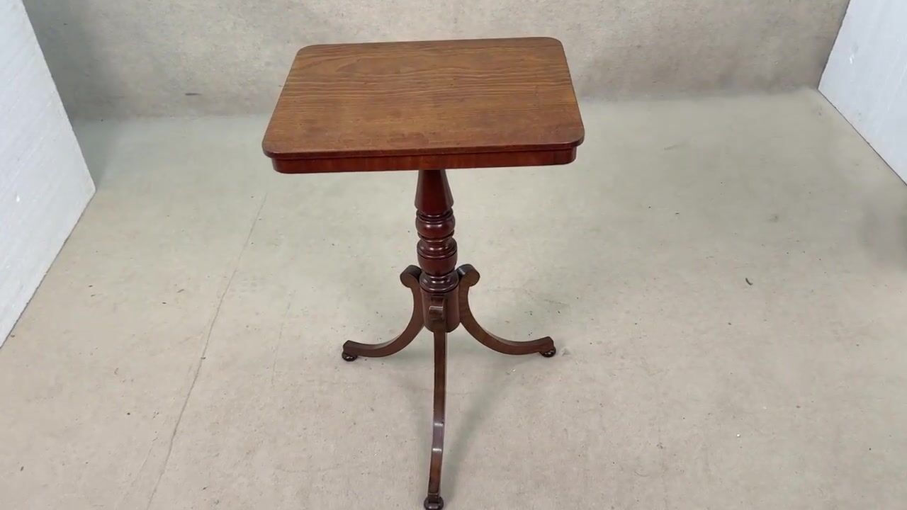 Film of Regency Mahogany Rectangular Wine Table