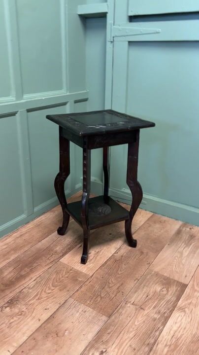 Film of Arts and Crafts Japan Iris Lamp Table by Liberty