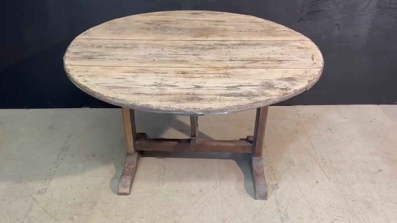 Film of French Normandy Wine Tasting Table