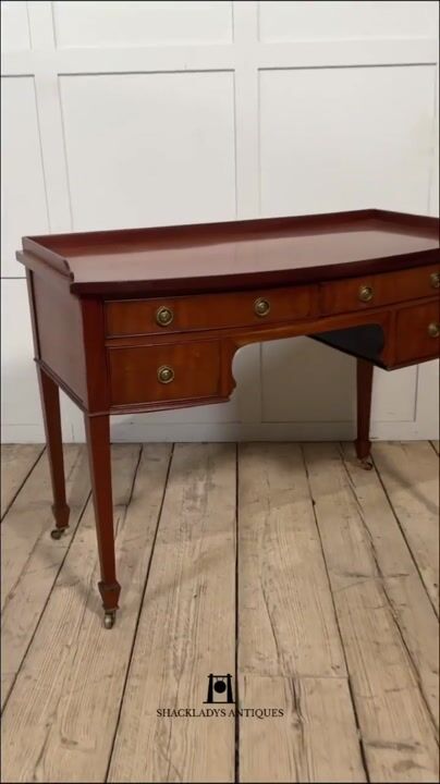 Film of Mahogany Writing Table
