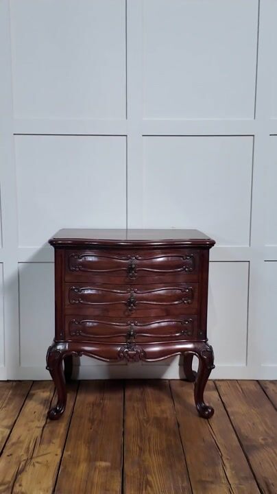Film of French Louis XV Style Walnut Chest
